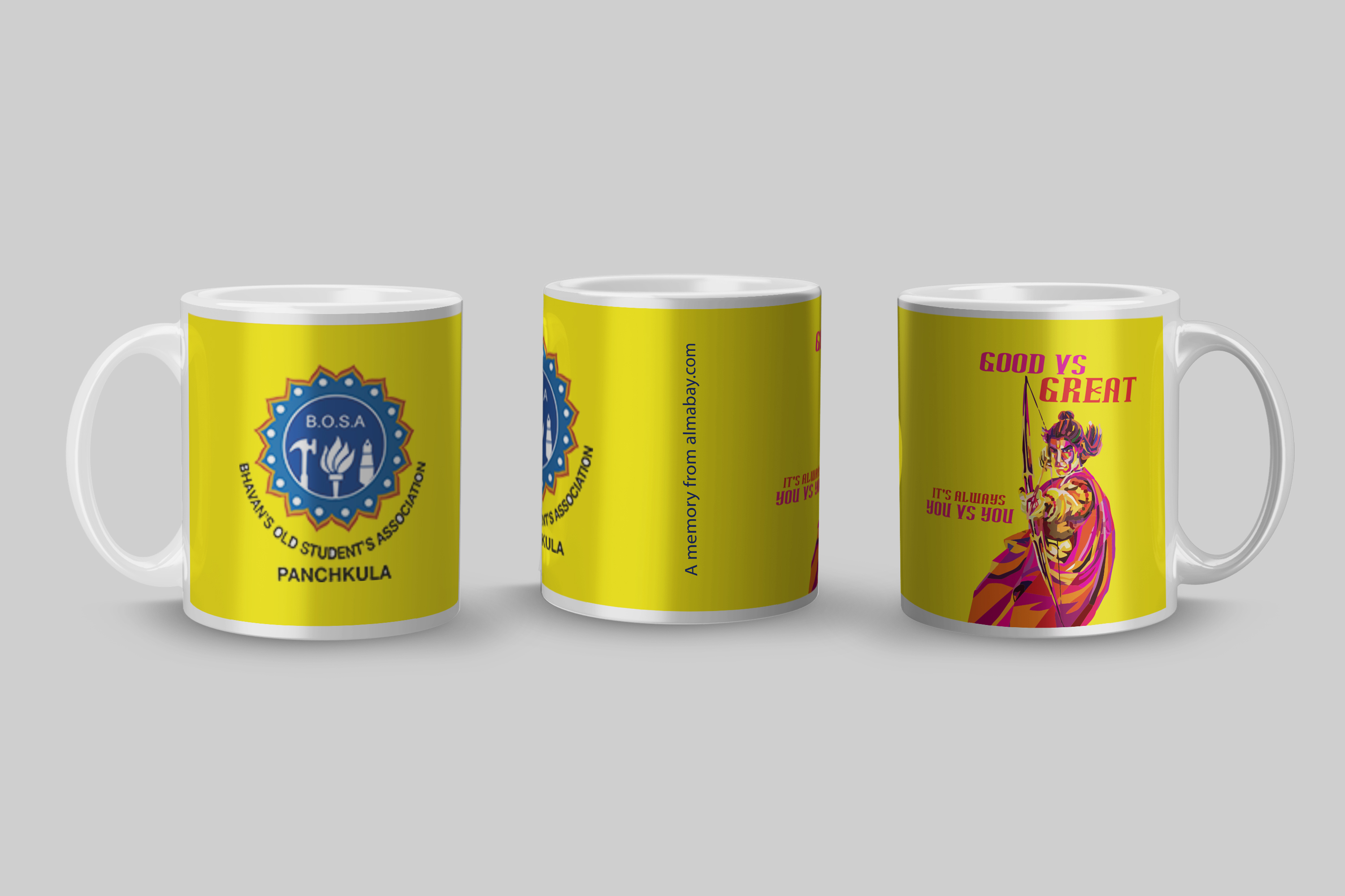 Good Vs Great - Bhavan's Old Students Association Mug